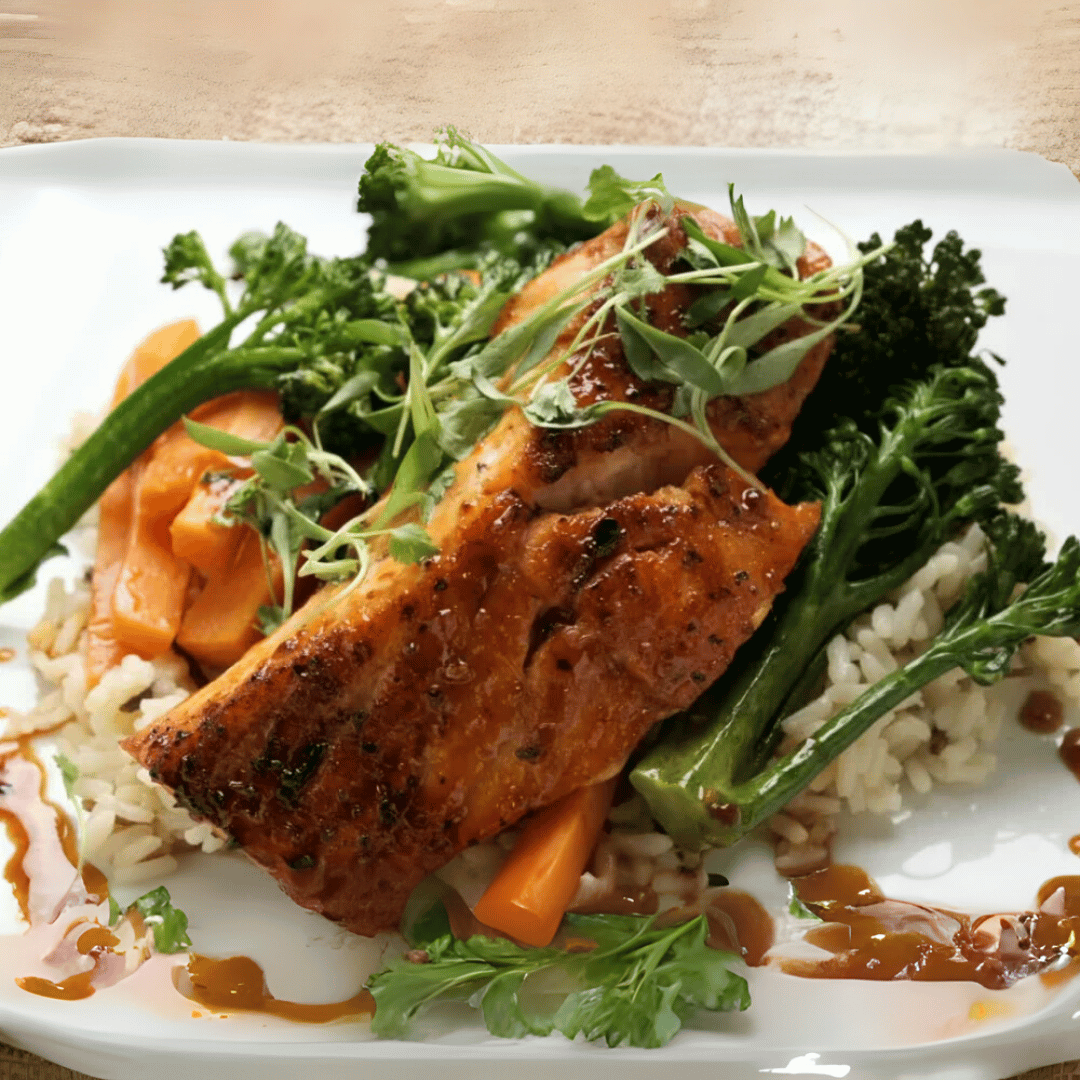 Asian Glazed Baked Barramundi Recipe
