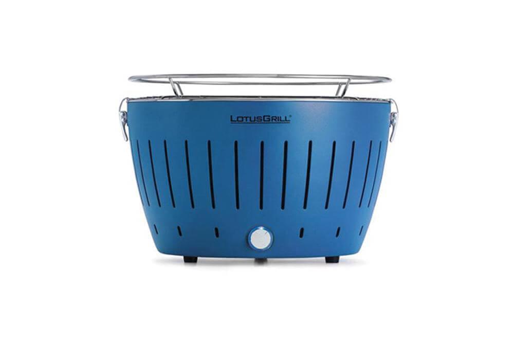 Aussie Meat BBQ Grill | Lotus Grill Charcoal Grill Starter Kit (Blue Colour) | Meat Delivery | Butcher | Seafood Delivery | Outdoor Furnishing