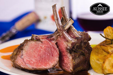 NZ Premium Grass-Fed 2 Lamb Racks Cap Off Frenched | Aussie Meat | eat4charityHK | Meat Delivery | Seafood Delivery | Wine & Beer Delivery | BBQ Grills | Lotus Grills | Weber Grills | Outdoor Furnishing | VIPoints