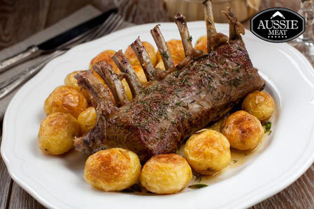 NZ Premium Grass-Fed 2 Lamb Racks Cap Off Frenched | Aussie Meat | eat4charityHK | Meat Delivery | Seafood Delivery | Wine & Beer Delivery | BBQ Grills | Lotus Grills | Weber Grills | Outdoor Furnishing | VIPoints