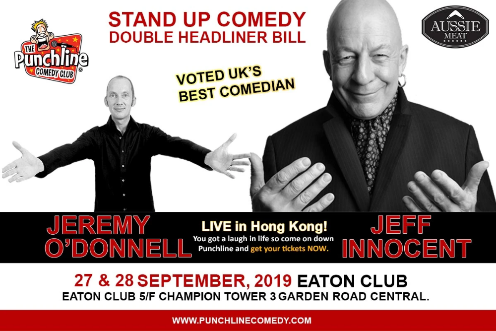 Live in Hong Kong - Jeremy O' Donnell & Jeff Innocent !