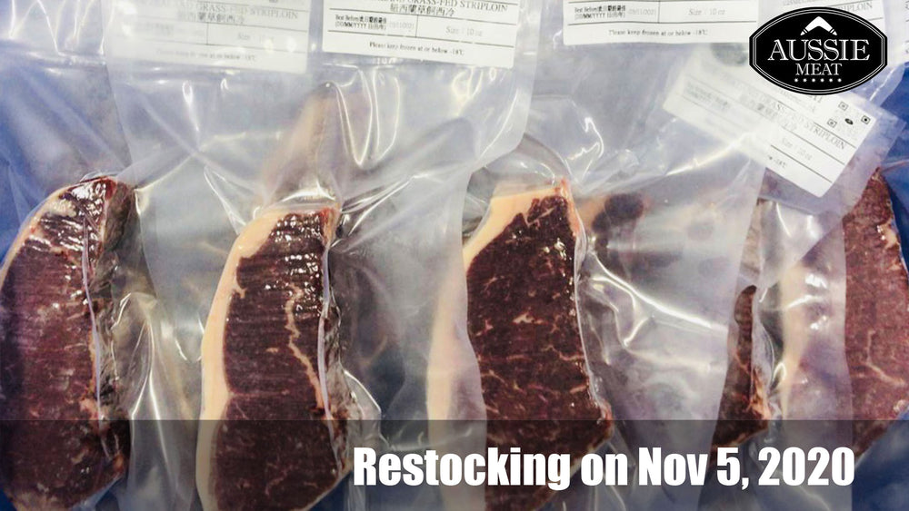 Restocking on Nov 5, 2020 | Aussie Meat