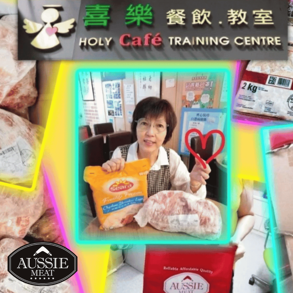 2021 April Donation - Aussie Meat donated 60Kg To Holy Cafe