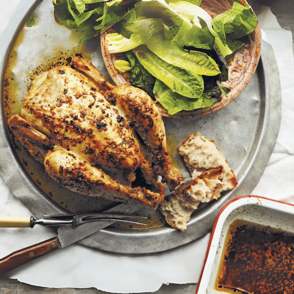 How To Prepare Italian Roast Chicken With Rosemary, Anchovy, Garlic And Lemon Butter? 😍😍🌈🌈 - Aussie Meat, Meat delivery, online butcher, BBQ Grills, Wine