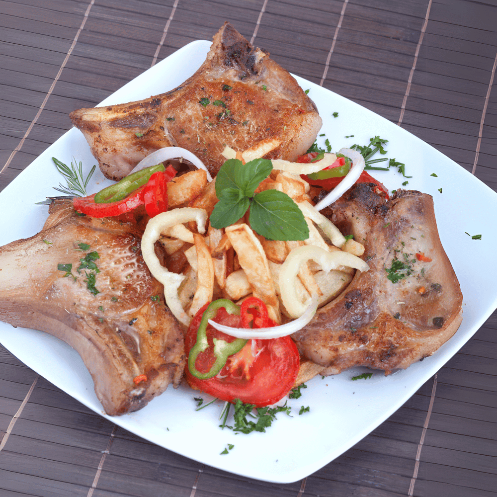 How To Prepare Pork Chops French Cut With Sweet And Sour Peppers? | Aussie Meat Meat Delivery Online Butcher BBQ Grills Wine