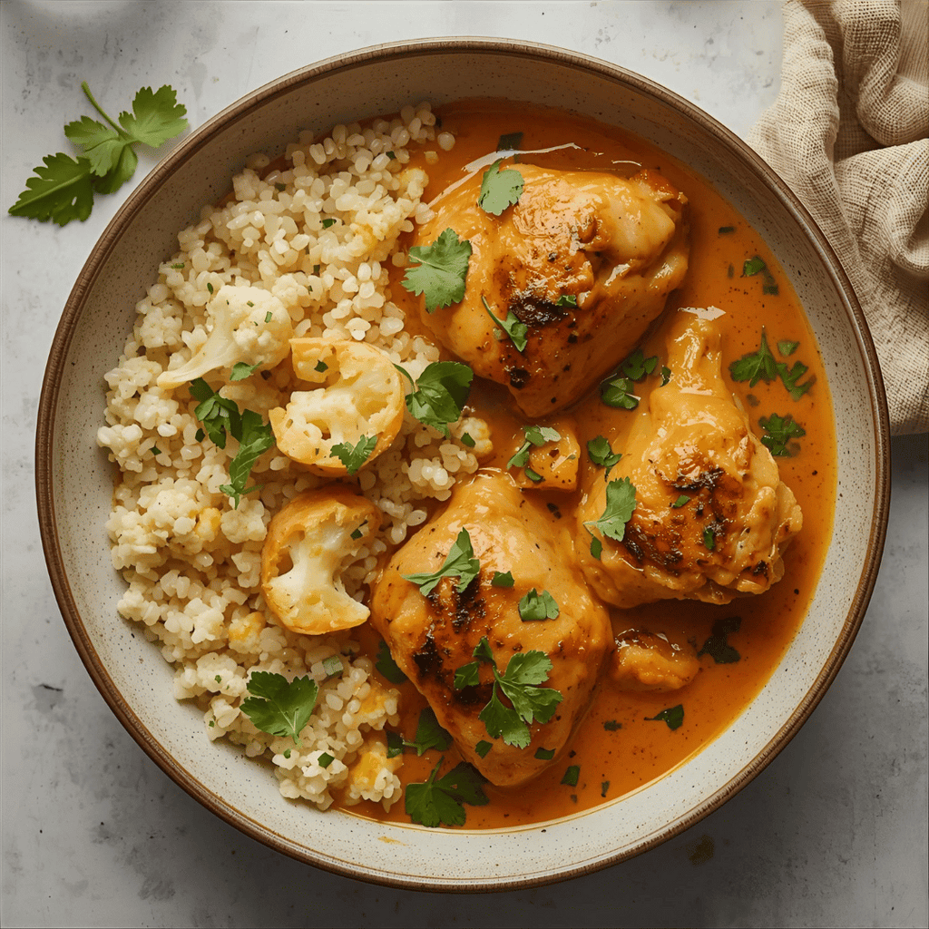 How To Prepare Mango Chicken Curry With Cauliflower Rice? 😍😍🌈🌈 - Aussie Meat, Meat delivery, online butcher, BBQ Grills, Wine