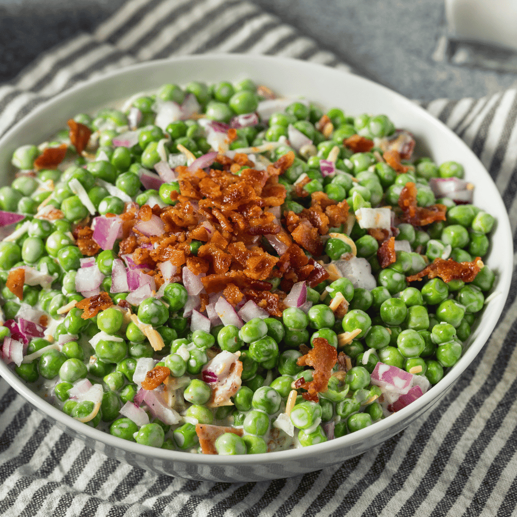 Aussie Meat Recipe | Bacon | Pea | Salad