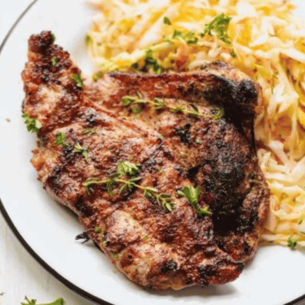 Aussie Meat Recipe | Pork Shoulder Steak | Salt and Pepper