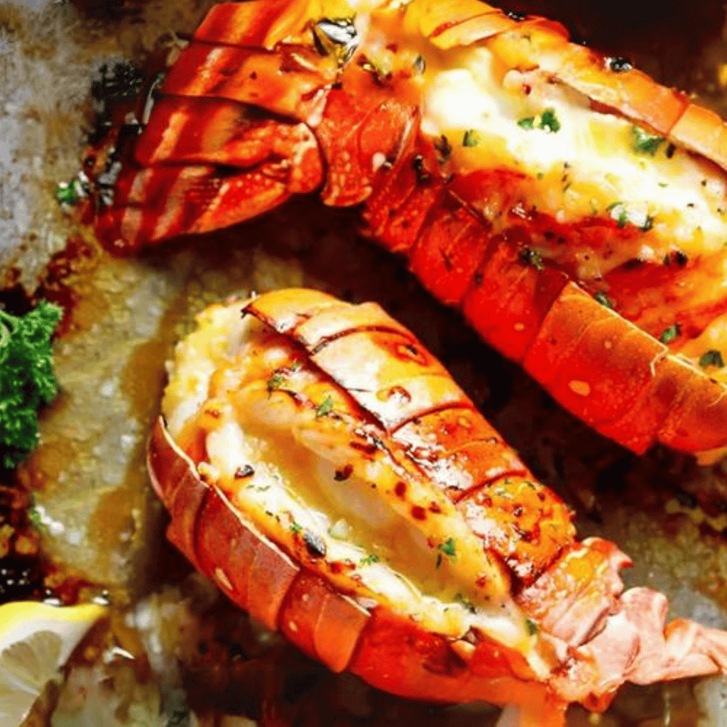 How To Prepare Christmas Lobster Tails With Honey Garlic Butter White Wine Sauce? 😍😍🌈🌈 - Aussie Meat, Meat delivery, online butcher, BBQ Grills, Wine