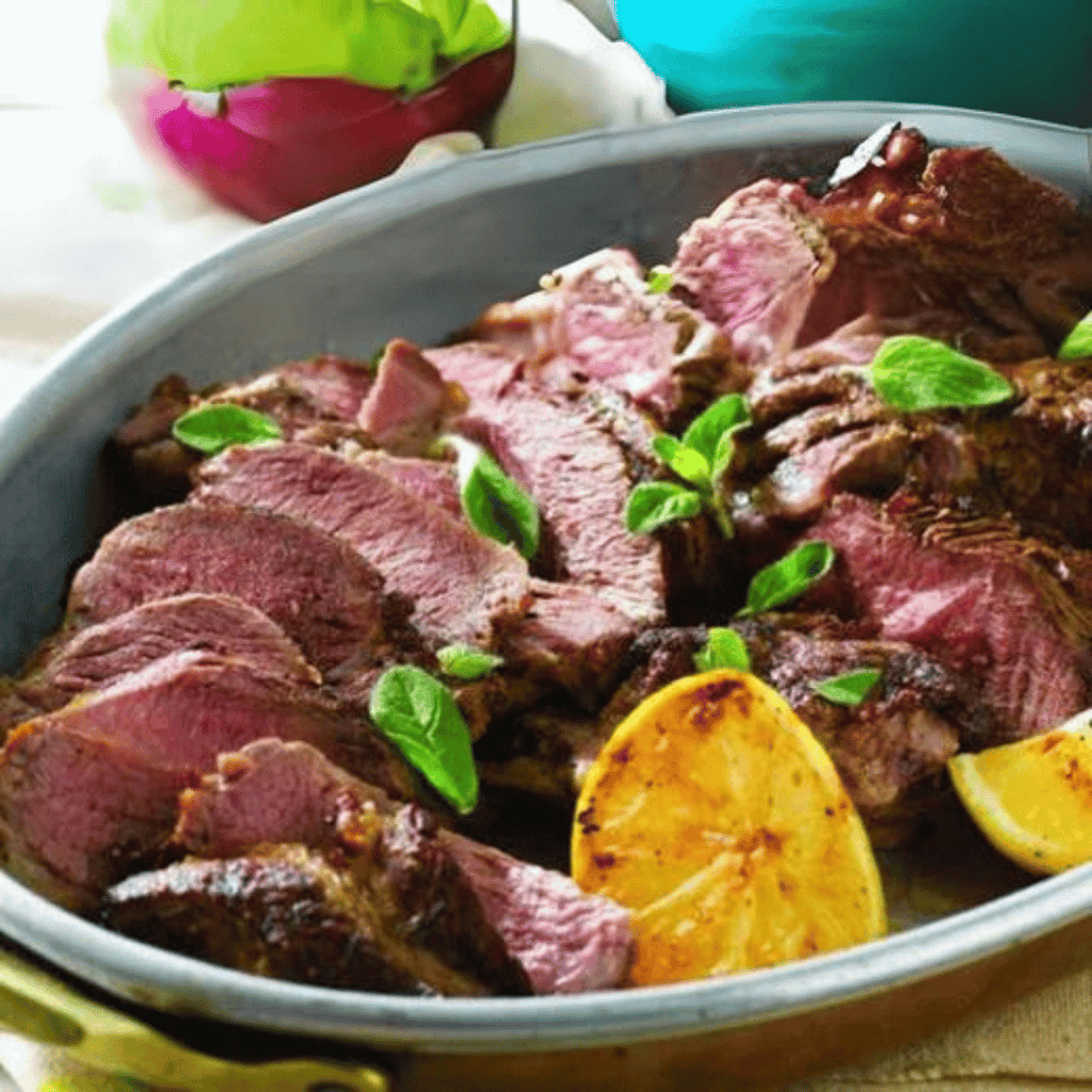 Aussie Meat Recipe | Lamb Shoulder | Greek Salad