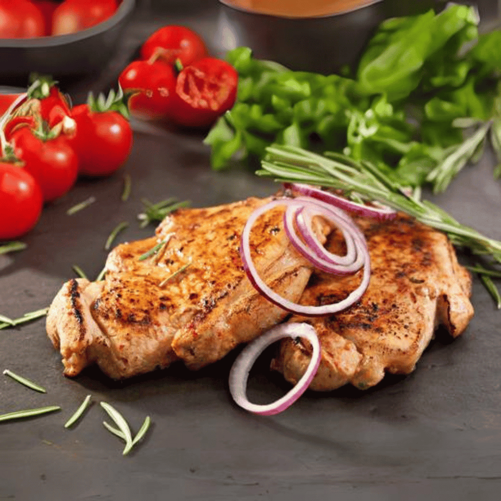 Aussie Meat Recipe | Pork Collar Steak | Apple Sauce