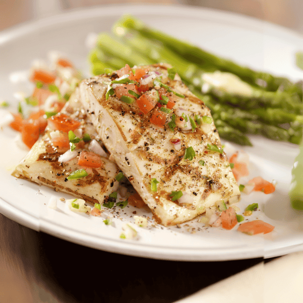 Aussie Meat Recipe | Halibut | Lemon | White Wine | Salsa