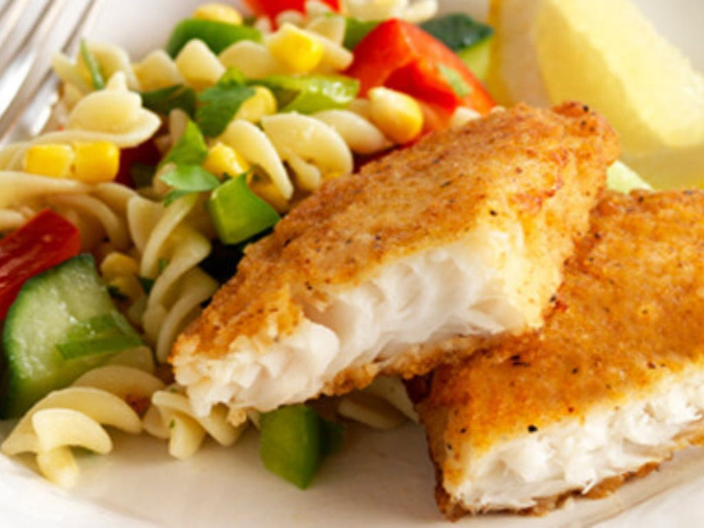 Ocean Catch New Zealand Hoki Boneless And Skinless Fillets | Spiced Hoki with Summer Pasta Salad | Meat Delivery