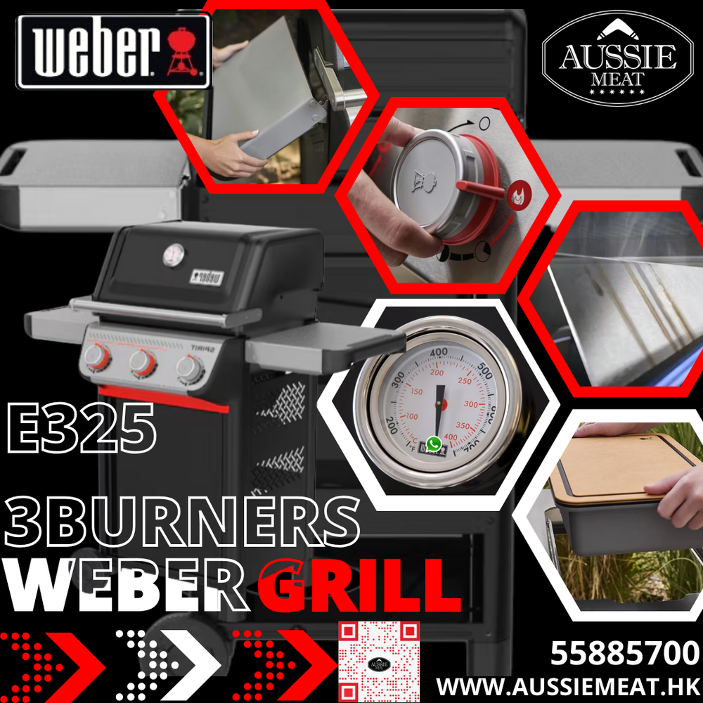 Weber Spirit E-325 | Aussie Meat Meat Delivery Online Butcher BBQ Grills Wine 