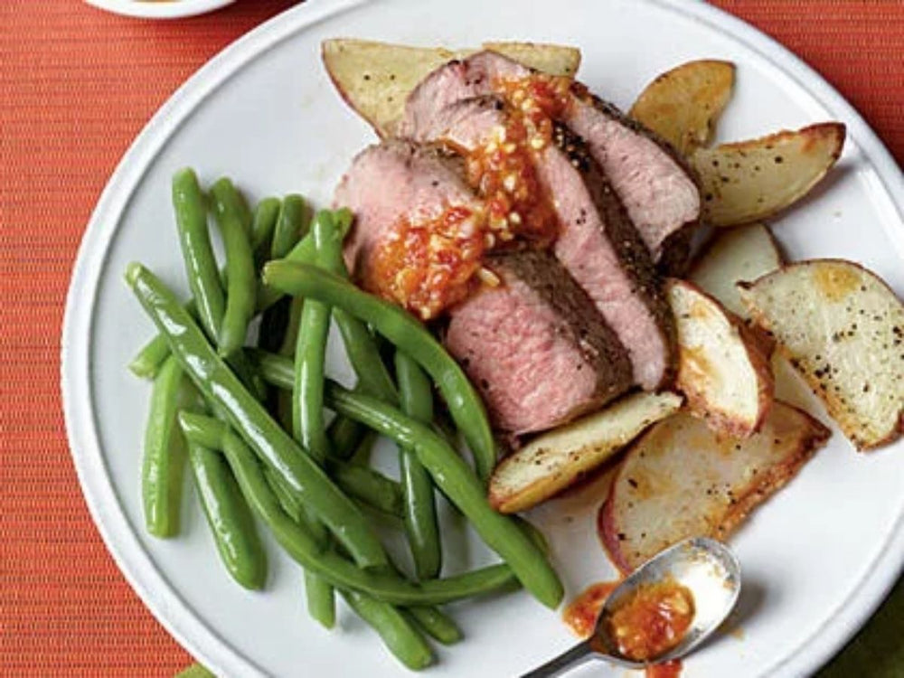 Roast Leg of Lamb With Chile-garlic Sauce | NZ Premium Grassfed Boneless Lamb Leg Roasts |  Meat Delivery | Seafood Delivery | Butcher