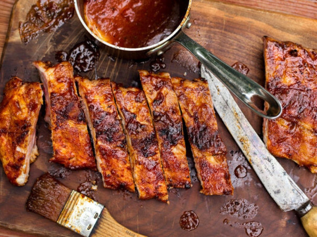 Spanish Duroc Pork Baby Back Ribs | Grilled Baby Back Ribs | Meat Delivery | Seafood Delivery | Online Butcher | south stream market | meat market