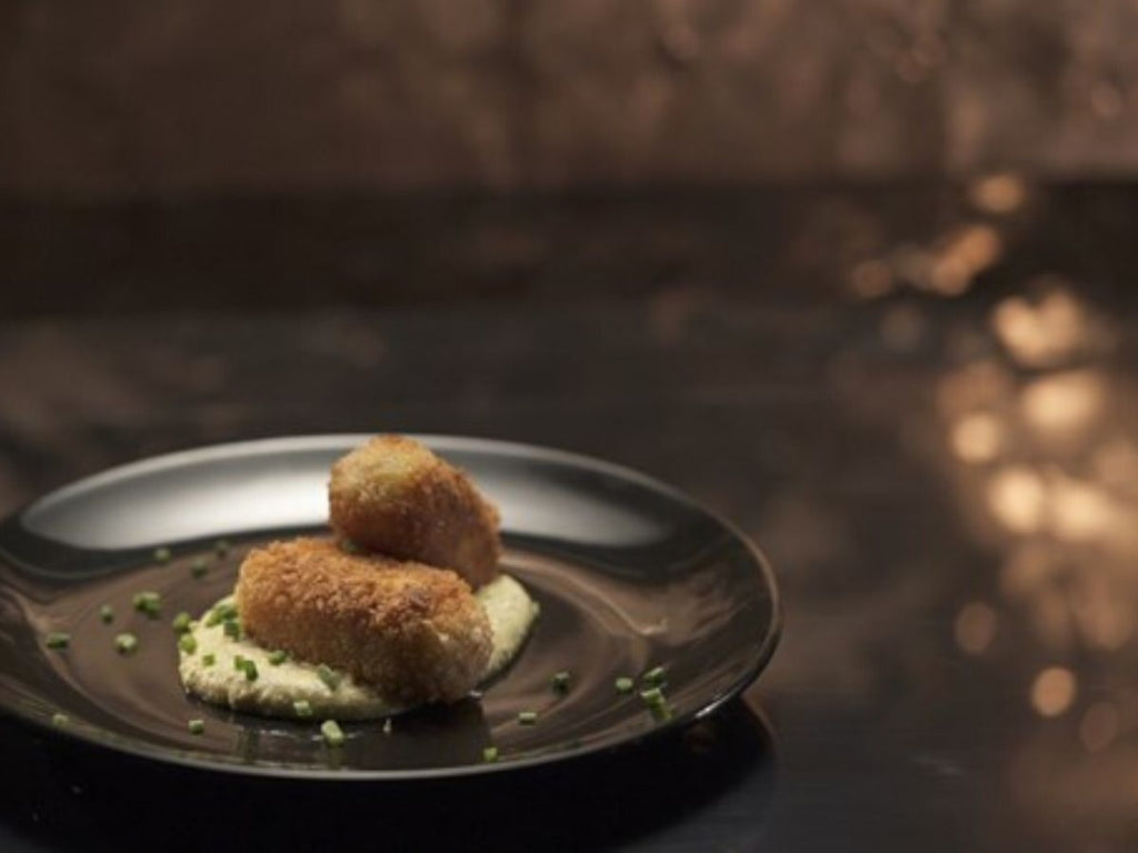 Smoked Cod Croquettes With Sauce Gribiche | US Black Cod Steak | Meat Delivery | Seafood Delivery