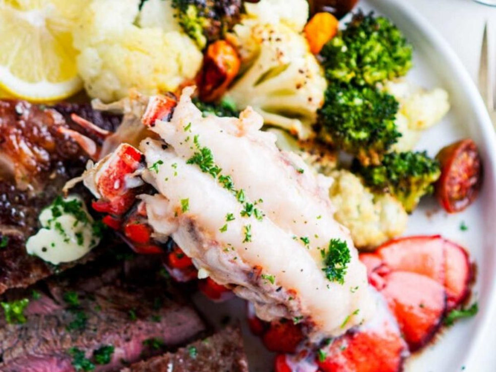 Ocean Catch US Lobster Tails | SURF AND TURF STEAK AND LOBSTER TAIL | Meat Delivery