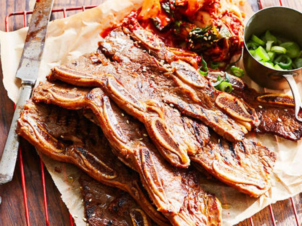 Barbecued beef ribs (galbi) | US CERTIFIED (USDA) PREMIUM BLACK ANGUS SHORT RIB