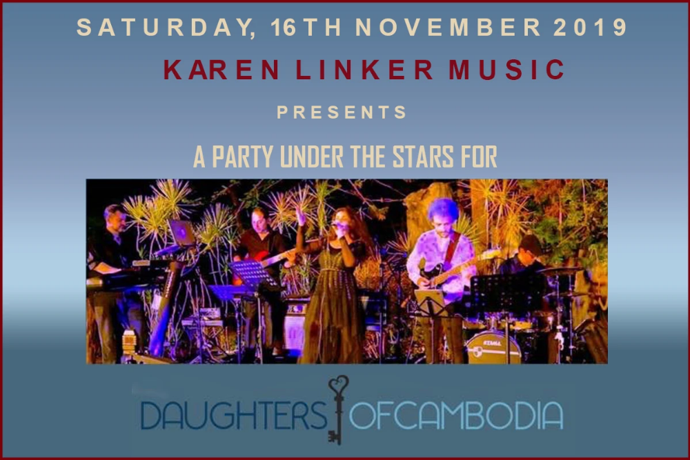 Karen Linker Music Event | Daughters of Combodia |Aussie Meat | Meat Delivery | Seafood Delivery | Wine Delivery | BBQ Grill Delivery | Weber Grills | Lotus Grill | Charity | Kindness Matters | eat4charityHK