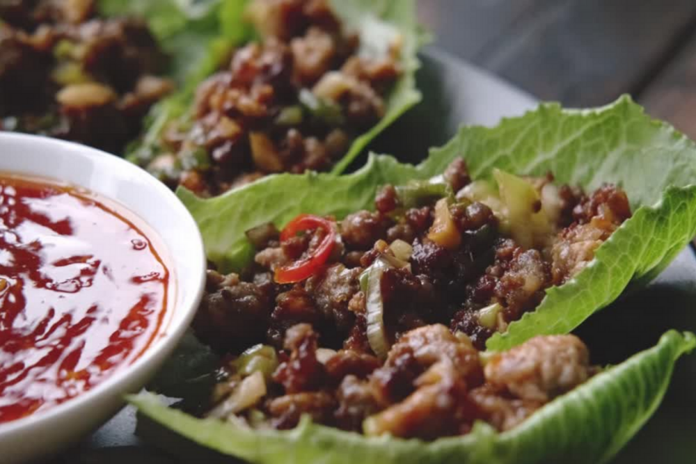 Pork Larb Lettuce Wrap | Aussie Meat | Meat Delivery | Kindness Matters | eat4charityHK | Wine Delivery | BBQ Grills | Weber Grills | Lotus Grills | Parasol | Outdoor Furnishing | Seafood | Butcher | Weber Grills | South Stream Markets
