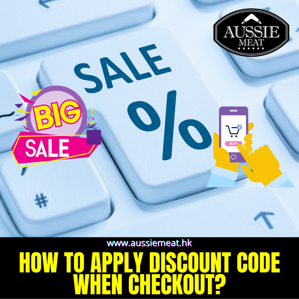 How to apply discount code when checkout at Aussie Meat |Meat delivery | Seafood Delivery | Wine Delivery | BBQ Grills | Grocery Delivery | Butcher | Farmers Market