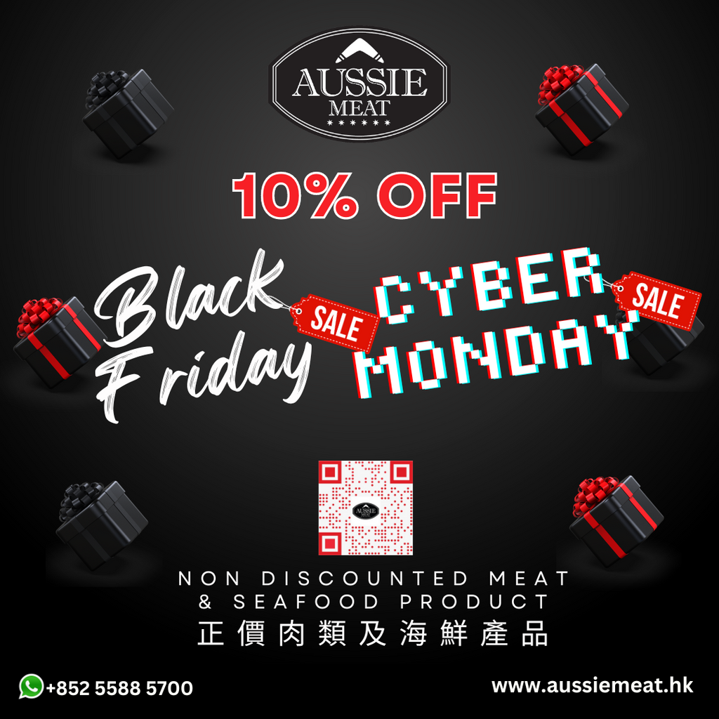 Black Friday & Cyber Monday 10% Off on Non Discounted Meat & Seafood Products | Meat Delivery | Seafood Delivery