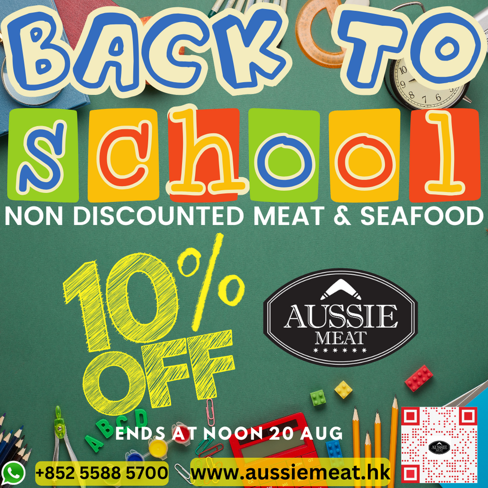 Back to School Sale 10% Off Non Discounted Meat & Seafood | Aussie Meat | Meat Delivery | Seafood Delivery 