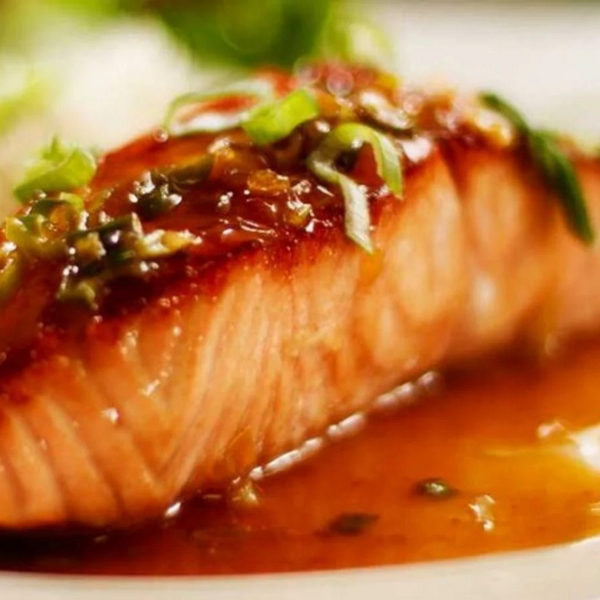  Pan Seared Glazed Salmon with Honey and Soy |  Salmon Fillet | Seafood Delivery | Meat Delivery