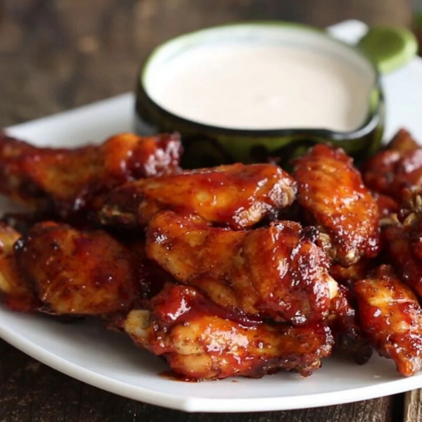 Oven BBQ Chicken Wings | US Free Range And Organic Chicken Party Wingettes And Drummettes
