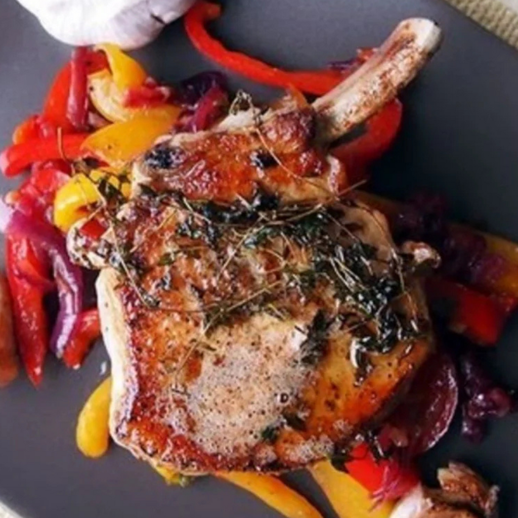 豬排配甜酸彩椒 - Aussie Meat, Meat delivery, online butcher, BBQ Grills, Wine