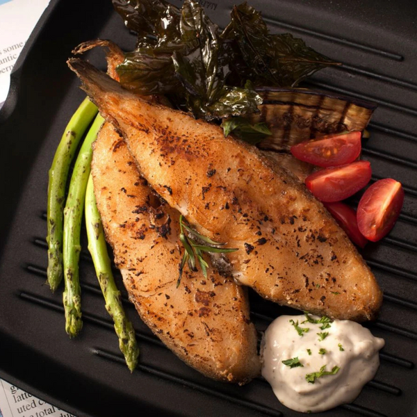 Easy pan-seared Greenland Halibut Steak | MEAT DELIVERY | BUTCHER | FARMERS MARKET