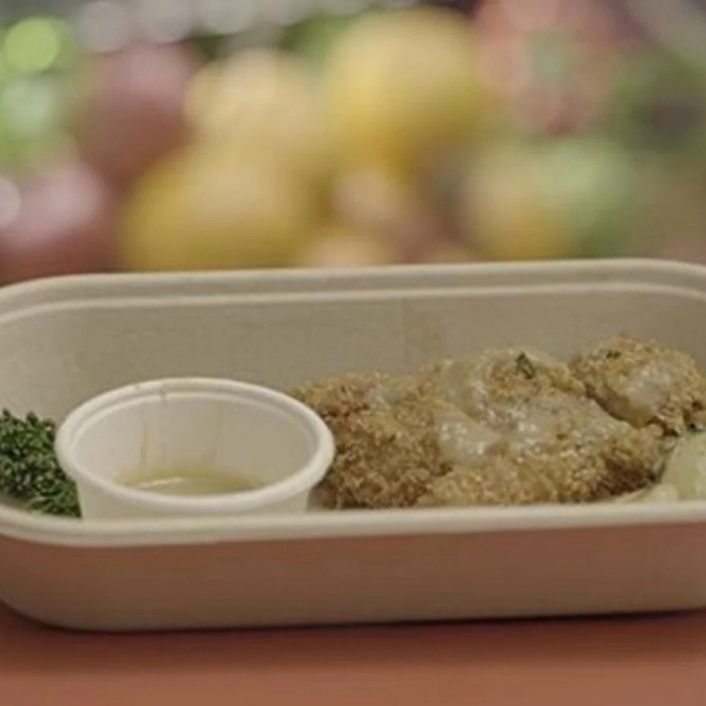 Crumbed Chicken With Smoky Chicken Gravy | Chicken Thigh Fillets | Meat Delivery
