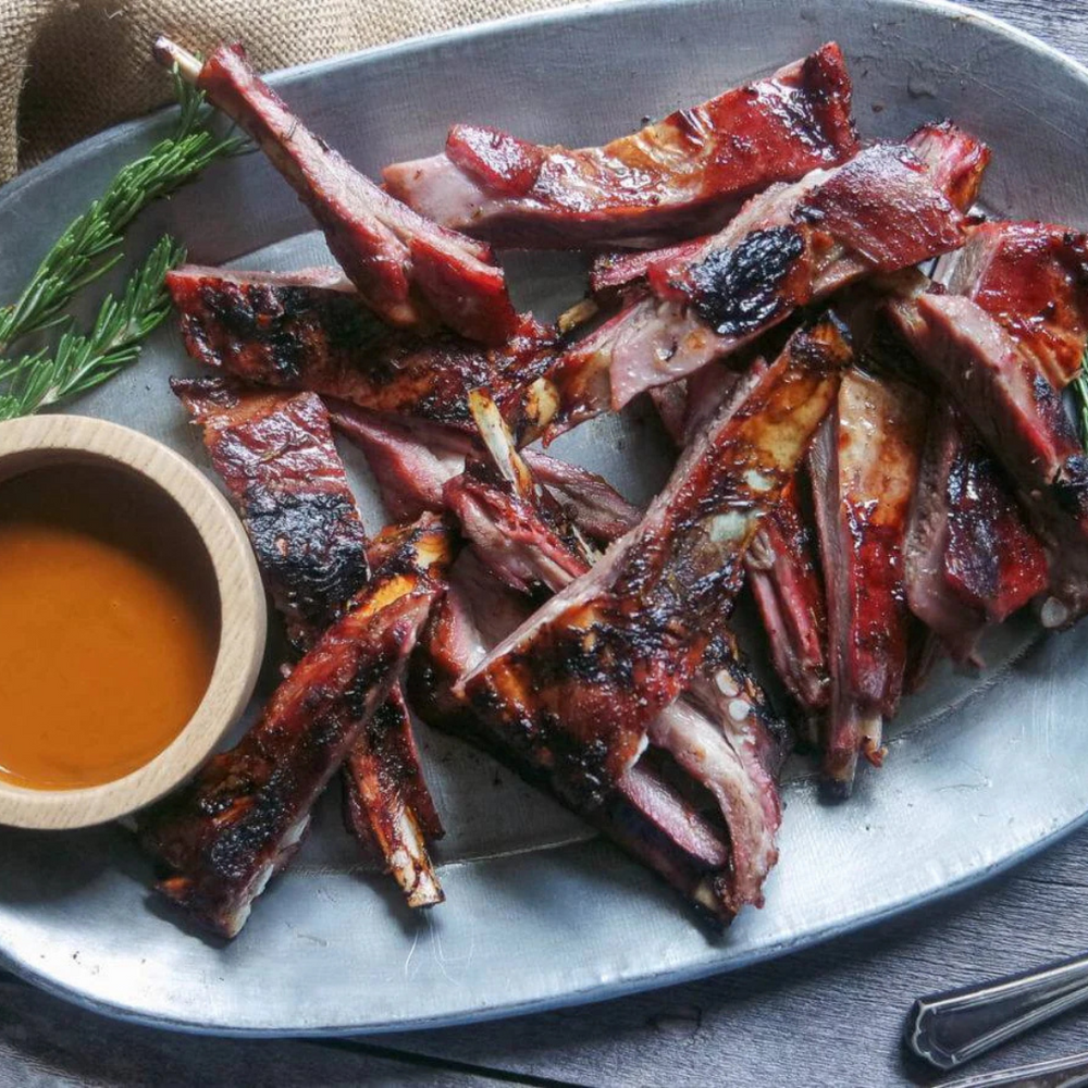 Garlic and Rosemary Grilled Lamb Ribs|澳洲肉