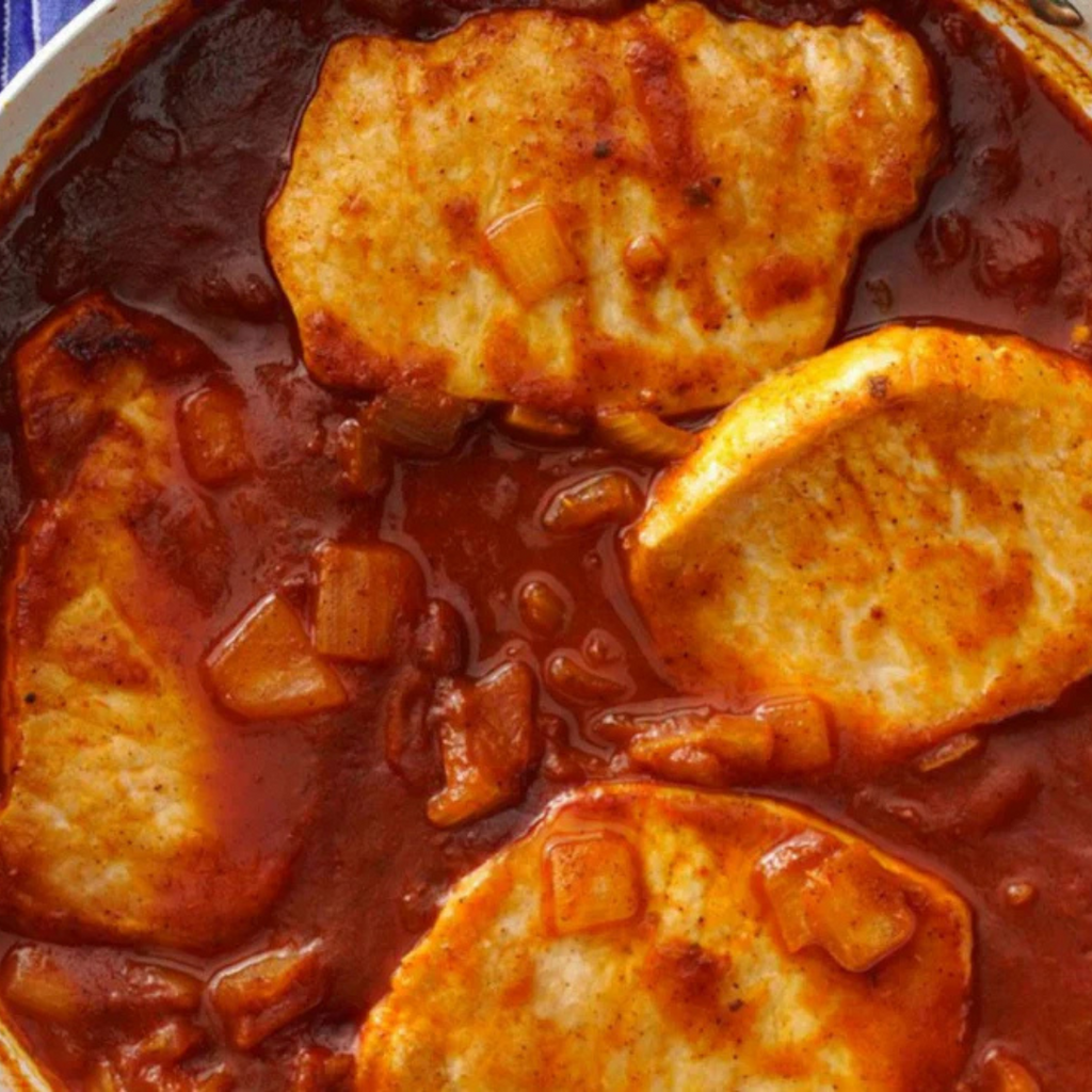 Tomato Pork Chops - Aussie Meat, Meat delivery, online butcher, BBQ Grills, Wine