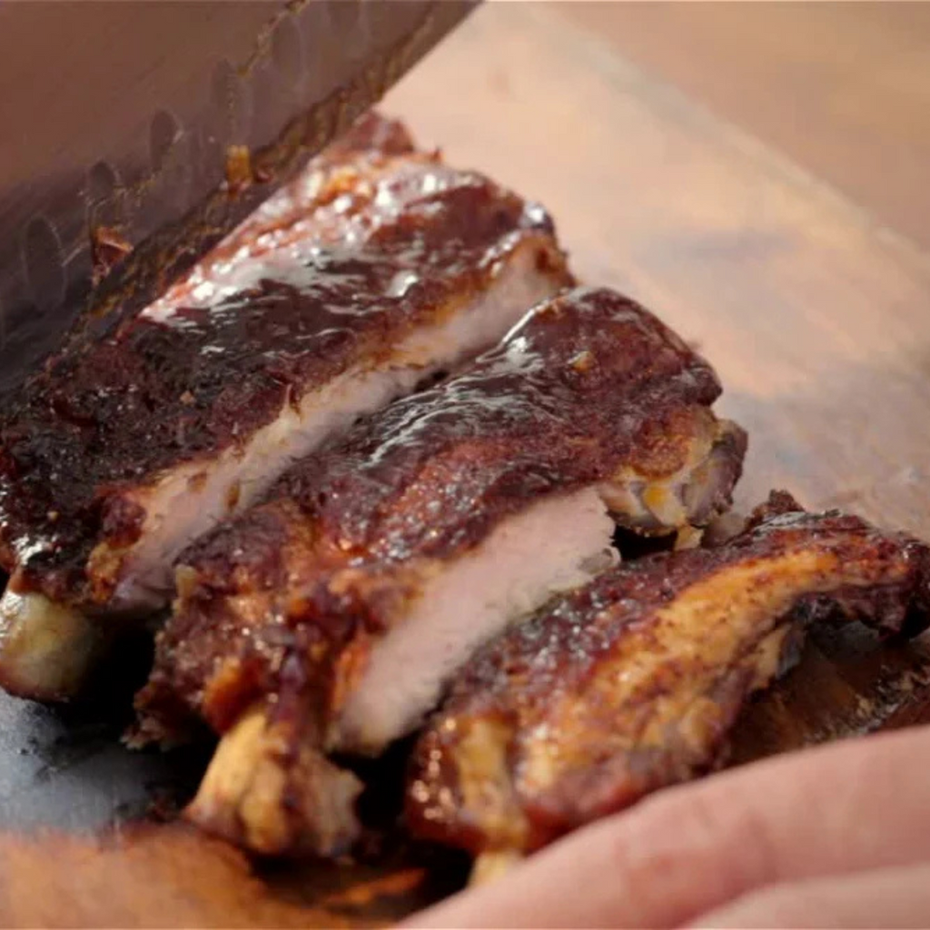 蜜汁排骨與沙拉 - Aussie Meat, Meat delivery, online butcher, BBQ Grills, Wine