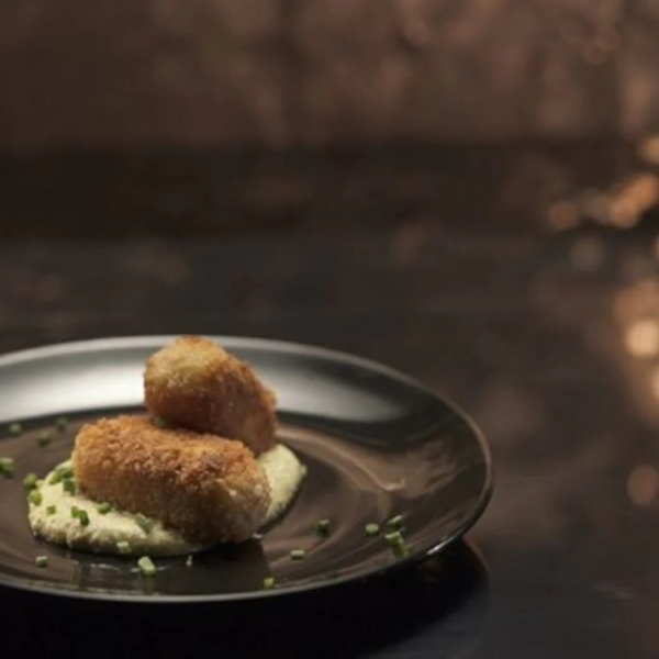 Smoked Cod Croquettes With Sauce Gribiche | US Black Cod Steak | Meat Delivery | Seafood Delivery