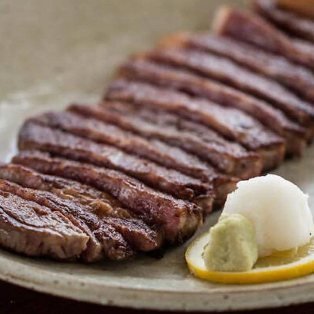 和牛牛排配芥末與土佐醬油 - Aussie Meat, Meat delivery, online butcher, BBQ Grills, Wine