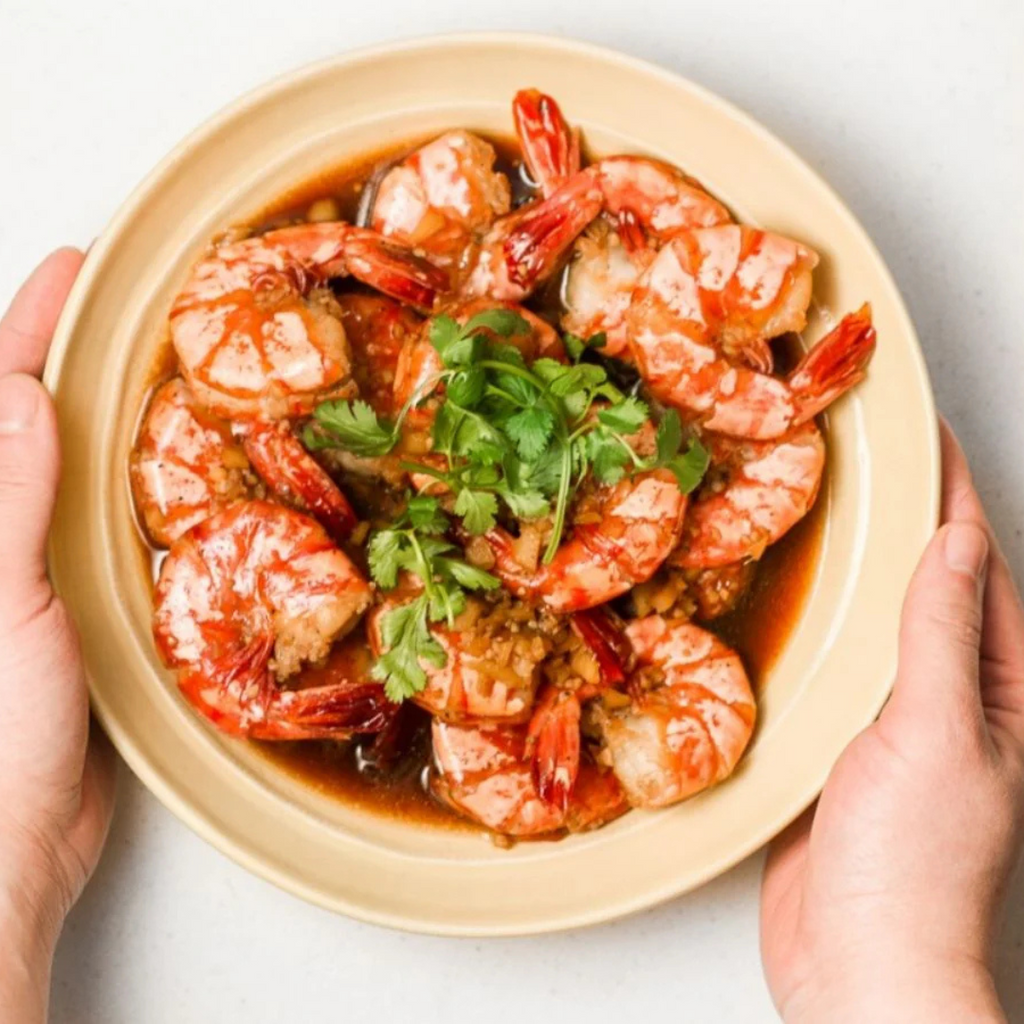 蒜薑醬油黃金虎蝦 - Aussie Meat, Meat delivery, online butcher, BBQ Grills, Wine