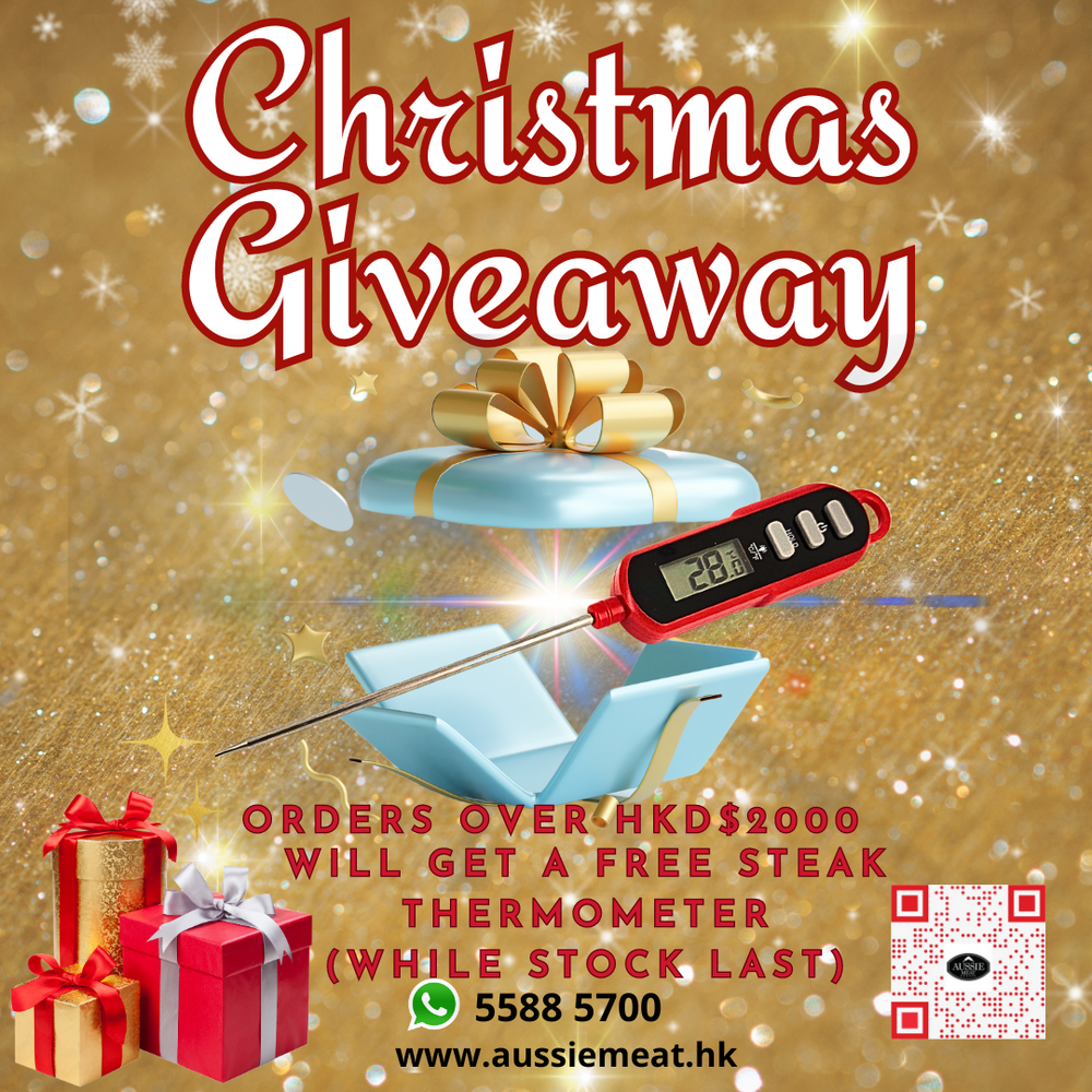 Christmas Giveaway | Aussie Meat Steak Thermometer | Meat Delivery | Seafood Delivery