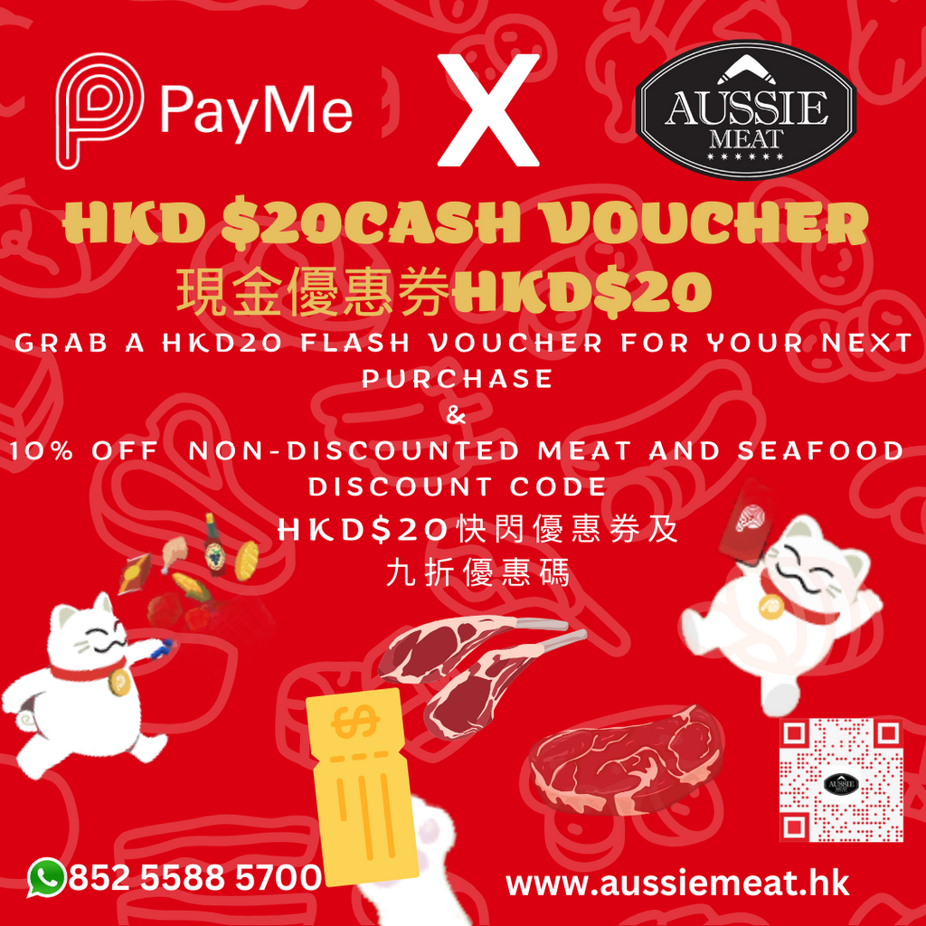 Pay with Payme to enjoy Aussie Meat Flash Discount!