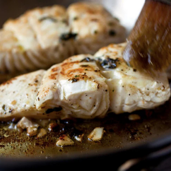 How To Prepare Pan-Seared Marinated Halibut Fillets | Aussie Meat Meat Delivery Online Butcher BBQ Grills Wine 