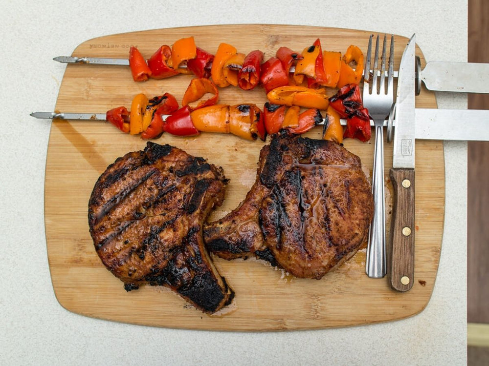Pork Chops with Peppers | Meat Delivery | Pork Chop | Seafood Delivery | South Stream Farmers Market