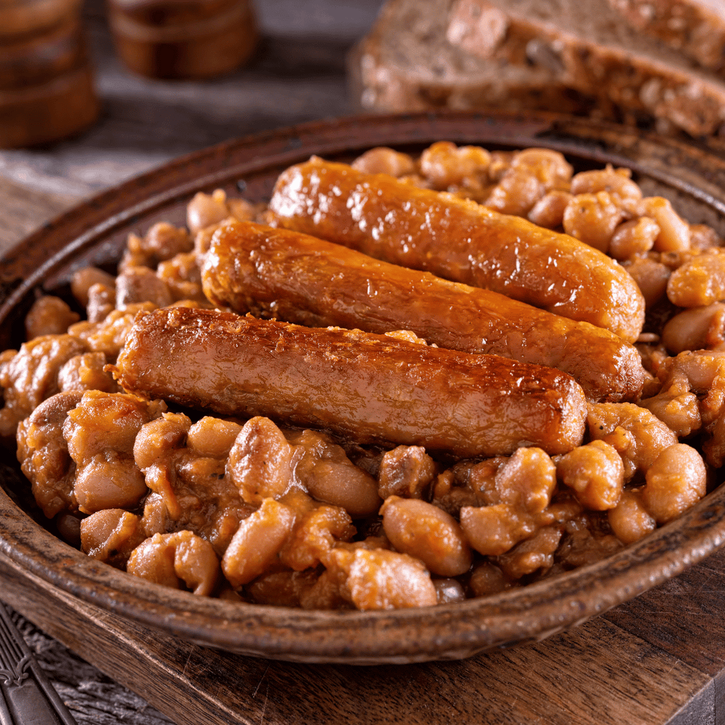 香腸與白豆烤菜 - Aussie Meat, Meat delivery, online butcher, BBQ Grills, Wine