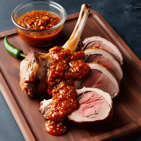 How To Prepare Roast Leg Of Lamb With Chile-Garlic Sauce?  | Aussie Meat Meat Delivery Online Butcher BBQ Grills Wine