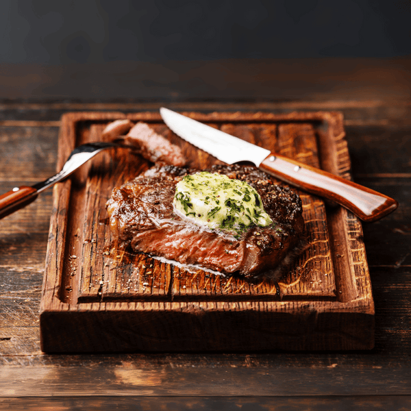 How To Prepare Grilled Ribeye Steak With Herb Lemon Butter? | Aussie Meat Meat Delivery Online Butcher BBQ Grills Wine