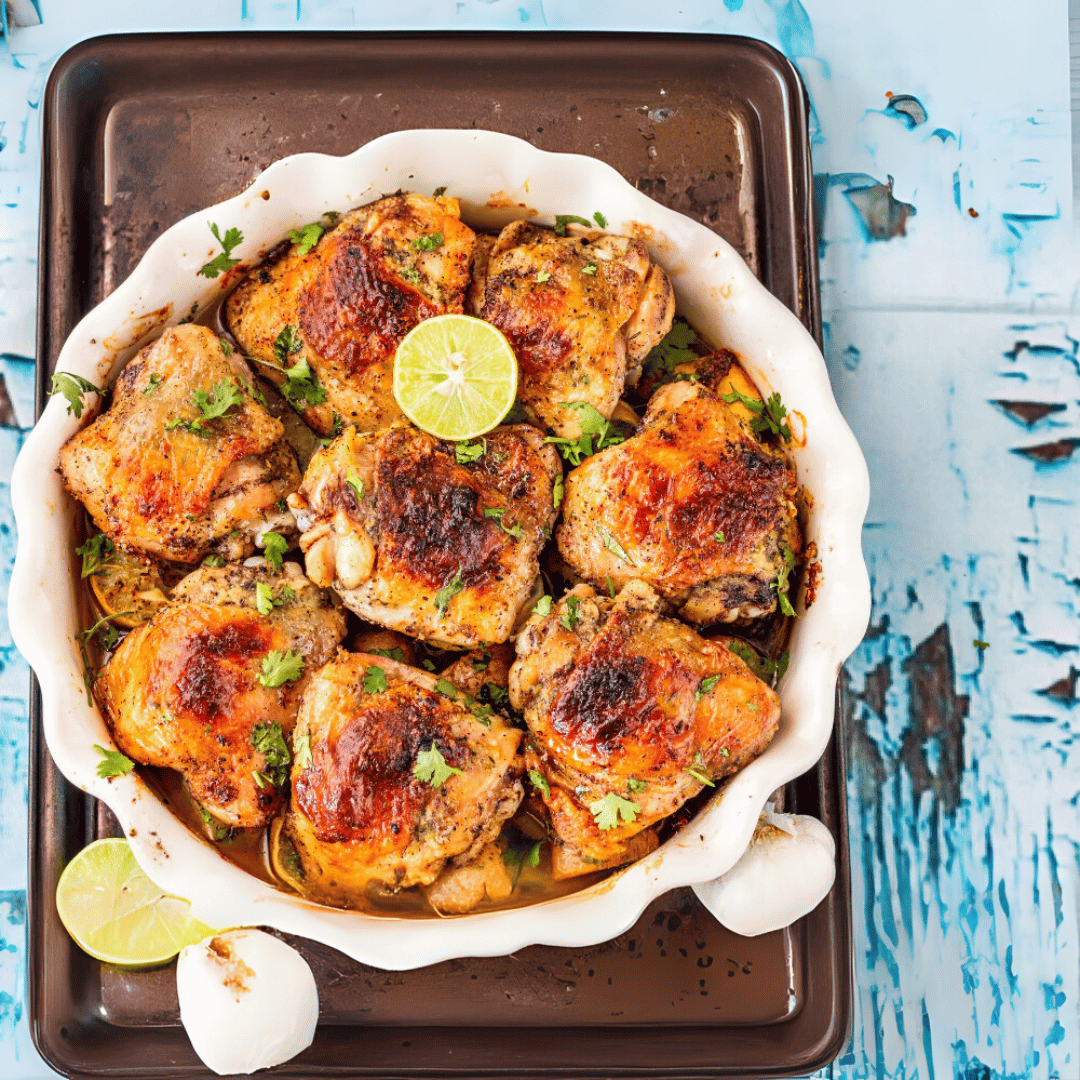 Garlic Butter Chicken Thighs