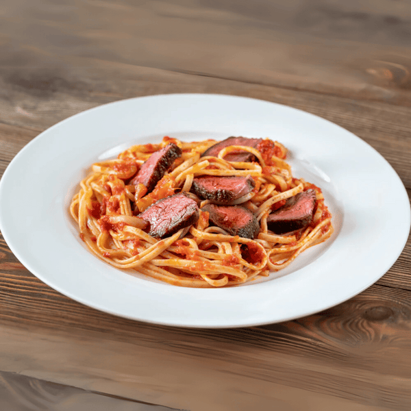 How To Prepare Black Angus Ribeye Steak Pasta Puttanesca? | Aussie Meat Meat Delivery Online Butcher BBQ Grills Wine