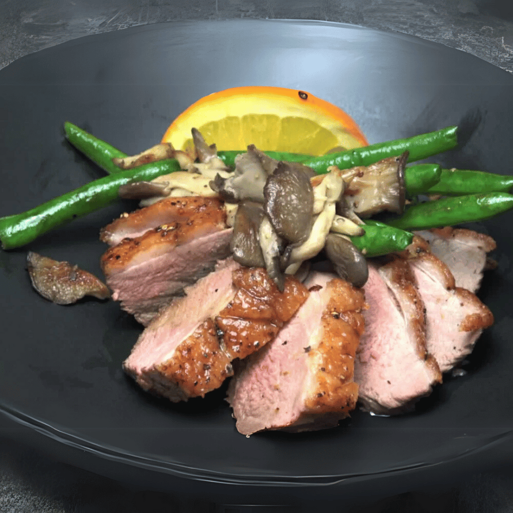 煎鴨胸配春季蔬菜 - Aussie Meat, Meat delivery, online butcher, BBQ Grills, Wine