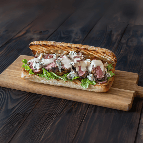 How To Prepare Aussie Black Angus Striploin Steak Sandwich? | Aussie Meat Meat Delivery Online Butcher BBQ Grills Wine